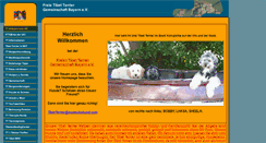 Desktop Screenshot of moenchshund.com