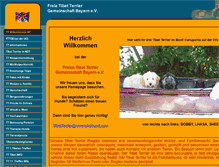 Tablet Screenshot of moenchshund.com